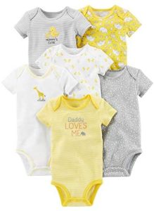 Simple Joys by Carter’s Baby 6-Pack Short-Sleeve Bodysuit